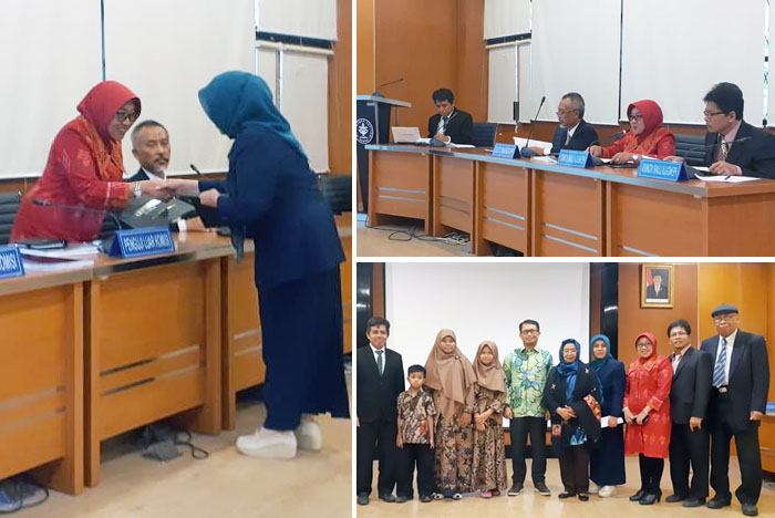 Sidang Promosi IPB, Siti Munifah Uji Doktor Penyuluhan Pembangunan